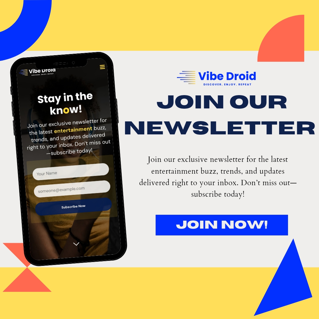 Join our newsletter - Vibe Droid