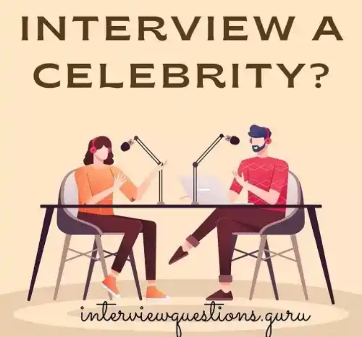 interview questions for celebrities