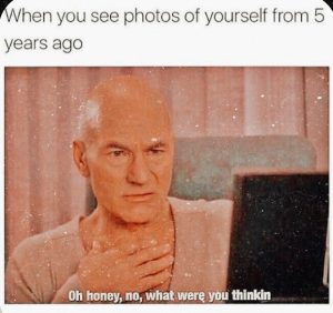 Hilarious memes about your younger self