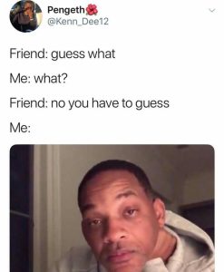 A meme about friends